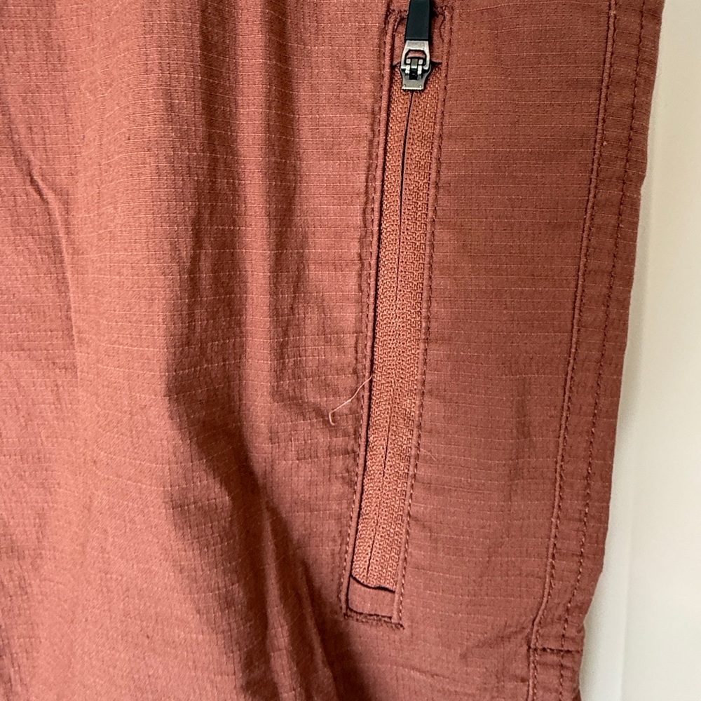 Vuori Ripstop Drawstring Pants Brown Performance … - image 4